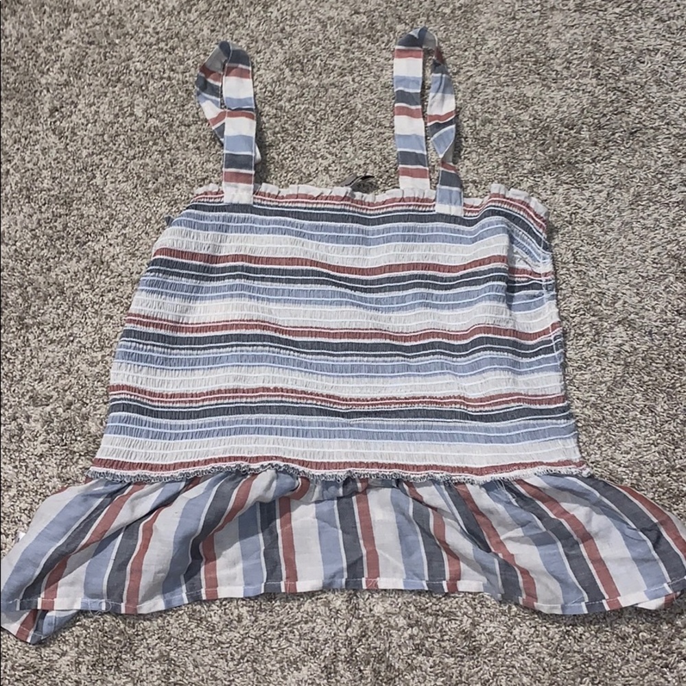Striped tank top